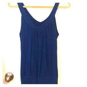 Blue tank top